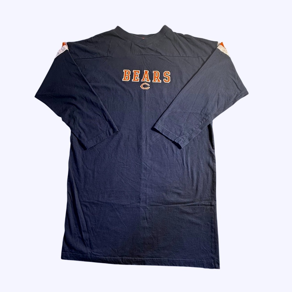 NFL For Her Chicago Bears Navy Oversized T-Shirt Dress One Size Fits All
